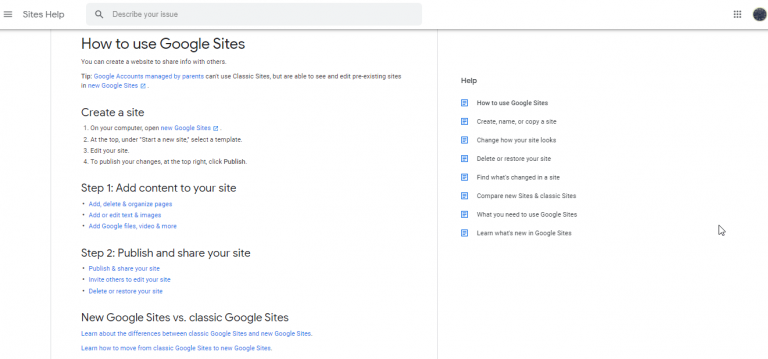 Apa Itu Google Sites Dan Cara Membuat Google Sites-