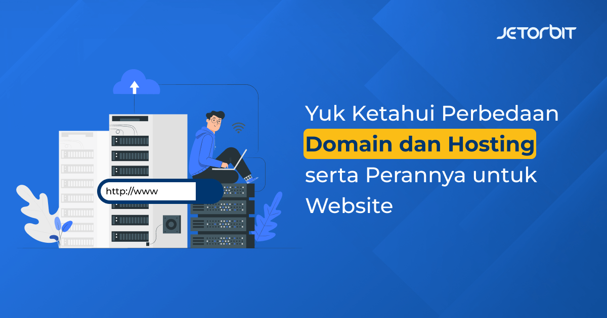 perbedaan domain dan hosting