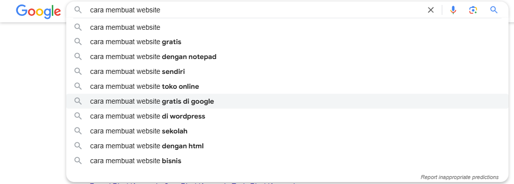 Cara Menggunakan Pencarian Google untuk Riset Keyword