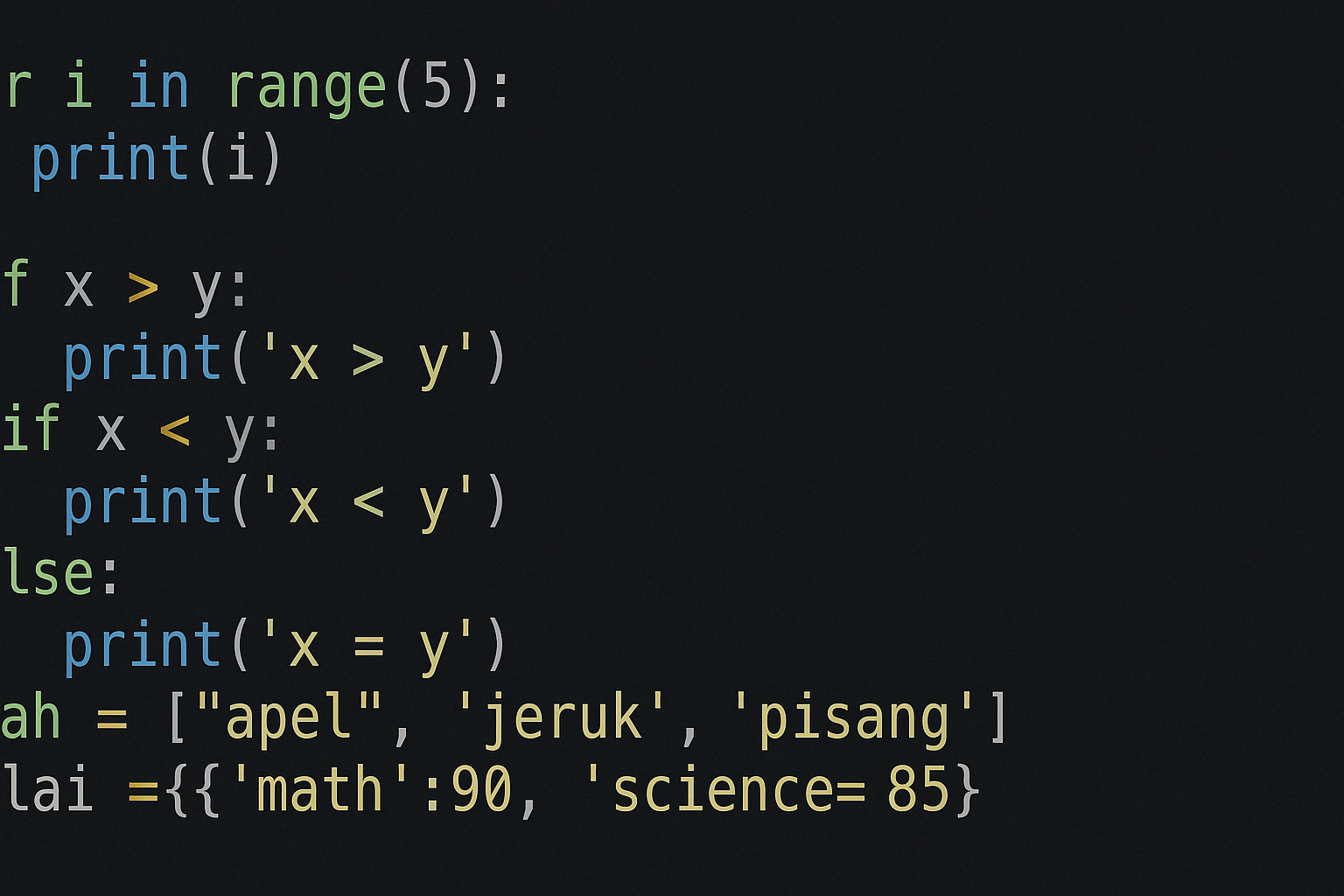 Belajar Dasar Python untuk Data Science dan Analisis Data 5